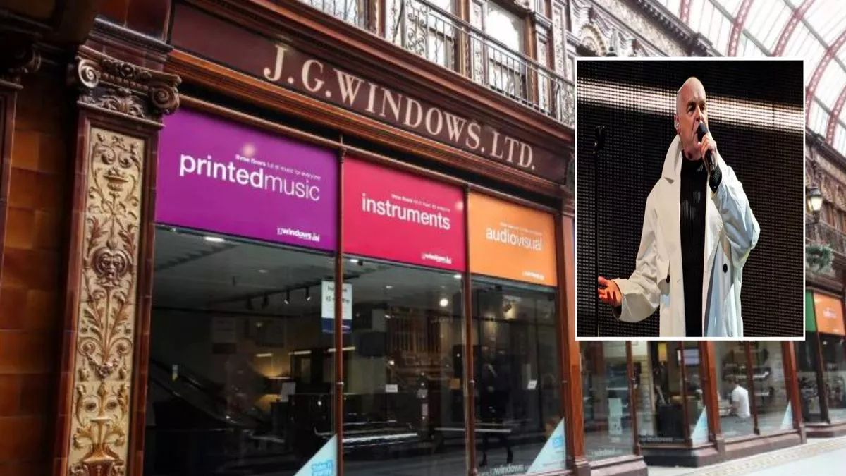 Neil Breaking News: Tennant of the Pet Shop Boys reacts to closure of Newcastle music store JG Windows