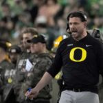 oregon-head-coach-dan-lanning-yells-on-sideline